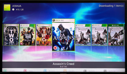 2TB Modded Xbox 360 Slim Bundle RGH3 - Aurora Dashboard - 270+ Xbox 360 Games 10,000+ Retro Titles - Retro Modd