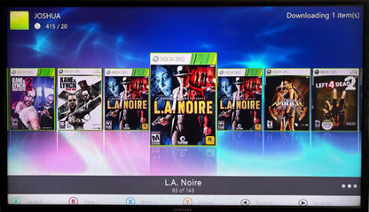 2TB Modded Xbox 360 Slim Bundle RGH3 - Aurora Dashboard - 270+ Xbox 360 Games 10,000+ Retro Titles - Retro Modd