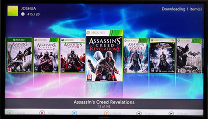 2TB Modded Xbox 360 Slim Bundle RGH3 - Aurora Dashboard - 270+ Xbox 360 Games 10,000+ Retro Titles - Retro Modd