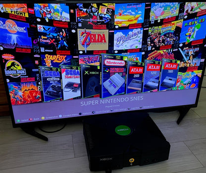 Xbox Motherboard & Hard Drive 8TB Cerbios TSOP - All US Xbox Games & 80,000+ Retro TItles - Retro Modd