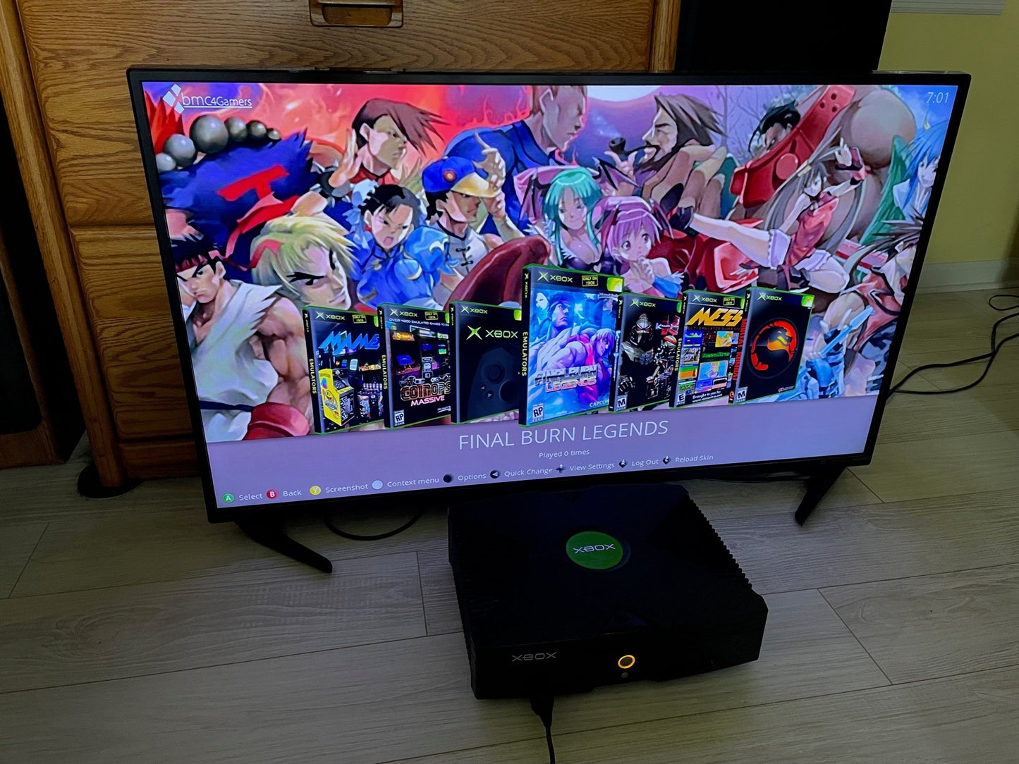 Xbox Motherboard & Hard Drive 8TB Cerbios TSOP - All US Xbox Games & 80,000+ Retro TItles - Retro Modd