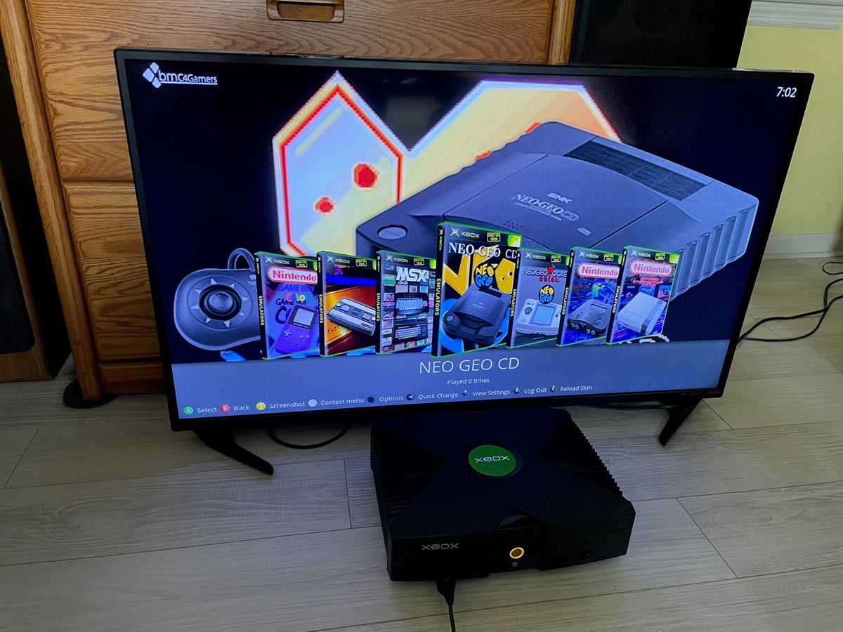 Xbox Motherboard & Hard Drive 8TB Cerbios TSOP - All US Xbox Games & 80,000+ Retro TItles - Retro Modd