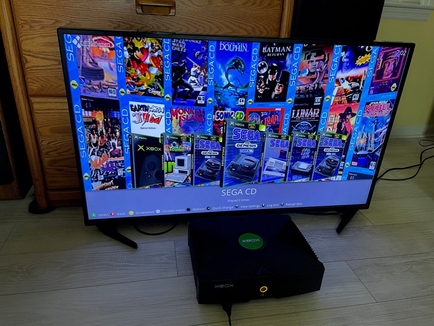 Xbox Motherboard & Hard Drive 8TB Cerbios TSOP - All US Xbox Games & 80,000+ Retro TItles - Retro Modd