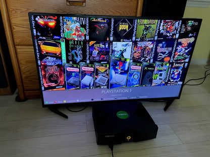 Xbox Motherboard & Hard Drive 8TB Cerbios TSOP - All US Xbox Games & 80,000+ Retro TItles - Retro Modd
