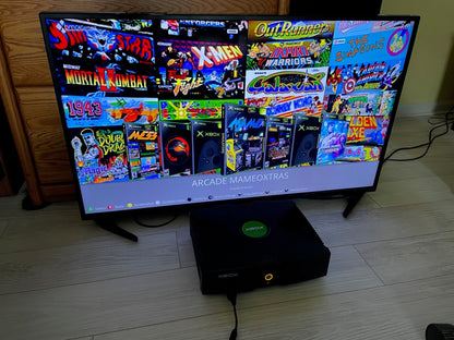 Xbox Motherboard & Hard Drive 8TB Cerbios TSOP - All US Xbox Games & 80,000+ Retro TItles - Retro Modd