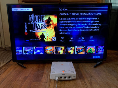 MODDED DREAMCAST CONSOLE - ALL US DREAMCAST TITLES - 2000+ RETRO TITLES (CONSOLE ONLY) - Retro Modd
