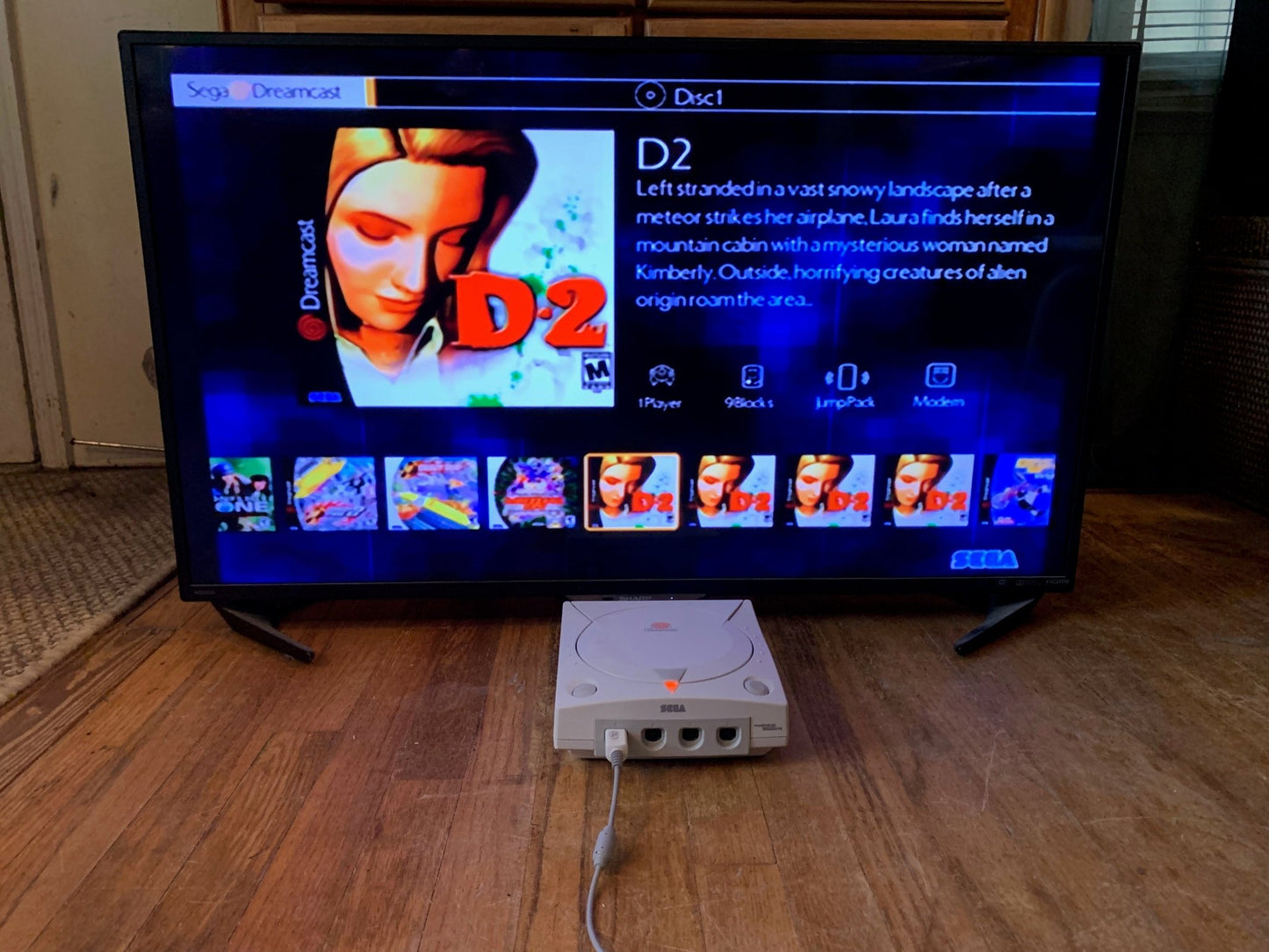 MODDED DREAMCAST CONSOLE - ALL US DREAMCAST TITLES - 2000+ RETRO TITLES (CONSOLE ONLY) - Retro Modd