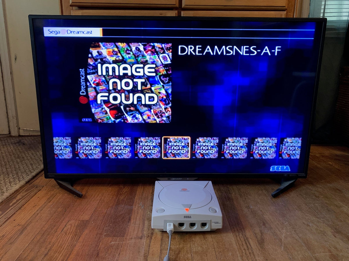 Modded Dreamcast Console HDMI Bundle - All US Dreamcast Titles - 1000s of Titles - GDEMU w/ 256GB Card - Controller VMU HDMI AC - Retro Modd