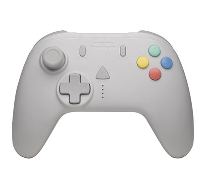 Retro Fighters Striker Dreamcast wireless controller with VMU wireless dongle no-drift Hall Effect sticks contoured grip