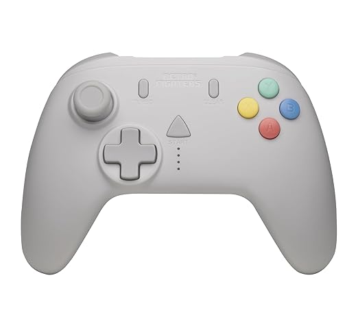 Retro Fighters Striker Dreamcast wireless controller with VMU wireless dongle no-drift Hall Effect sticks contoured grip