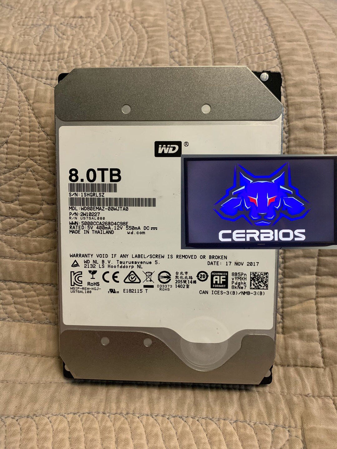 Xbox Motherboard & Hard Drive 8TB Cerbios TSOP - All US Xbox Games & 80,000+ Retro TItles - Retro Modd